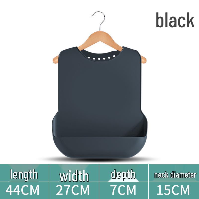 Waterproof Adult Feeding Bib for Elderly - Large Size Saliva Apron