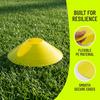 20PCS Stackable Training Cones PE Soccer Cones Multi Color Agility Discs  Field Marking
