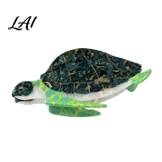 Fashionable Hairpins for Women Sea Animals Hair Claw Clip Women Elegant Ocean Theme Hairpin