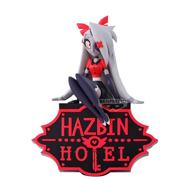 Glasses Factory Hazbin Figure Vicky Vaggie Hell Inn Charlie Morningstar Monitor Scenery Anime Figure Ornament Holiday Toy Gifts