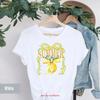 Summer Lemon T Shirt Vibes Cute Sweat Coquette Bow Vintage Stylish Top For Everyday Wear Graphic Stretched Slightly
