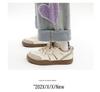 Women's Pink Retro Canvas Training Shoes - Spring/Autumn Trendy Style with Thick Sole and Comfortable Design, 2025 Collection
