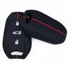 Key Cover Protective Shell Soft Fob Protector Cover Car Key Case for 208 308 408 Full Protection Key Fob Case
