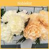 Silk Peony Oversized Flowers With Artificial Blooms For Decorations Wedding