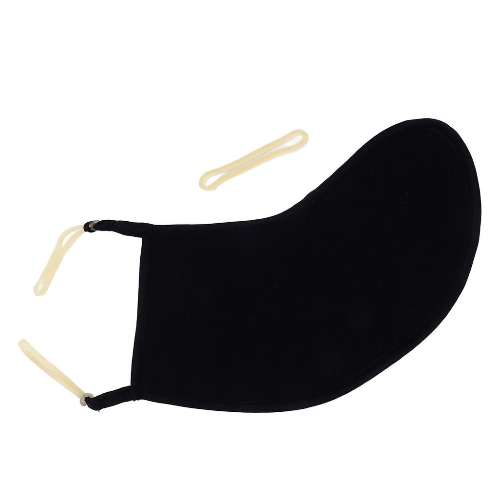 Violin Shoulder Rest Pad Adjustable Chinrest Soft Cover Protector Non Slip Waterproof Pure Cotton 1 2