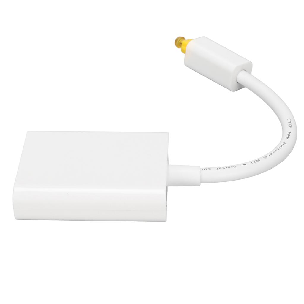 Optical Cable Splitter 1 In 2 Out Surround Sound Digital Optical Fiber Sound Cable for DVD CD