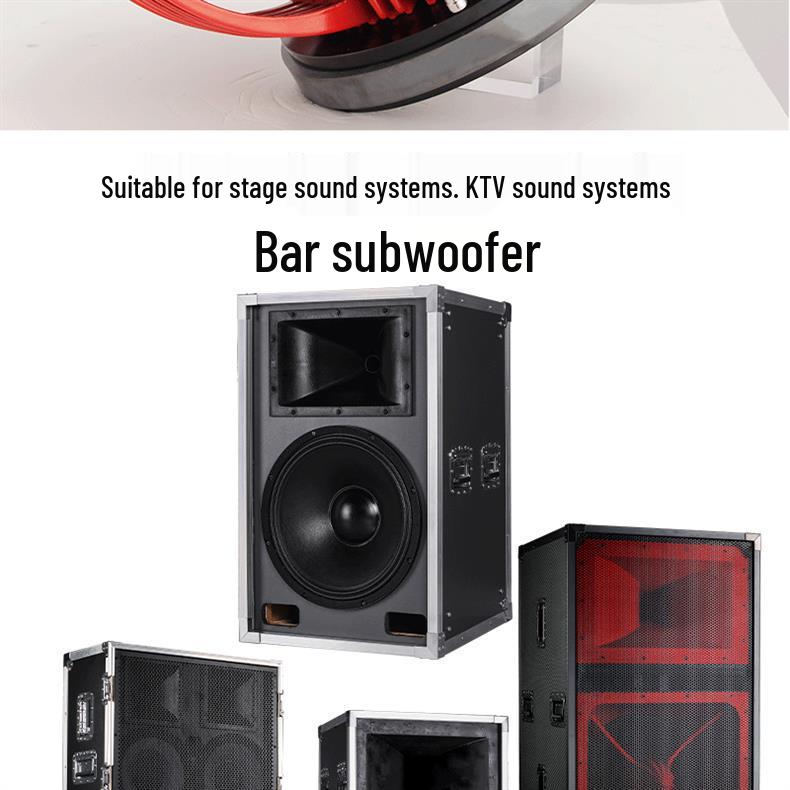 10, 12, 15, 18-inch KTV Subwoofer & Mid-bass Treble Pro Home Audio Speaker