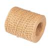 1 Roll 210M Brown Flower Binding Wire Sturdy Flexible Thin Wire for Artificial Flowers Floral Arrangements Gift Wrapping Ribbon