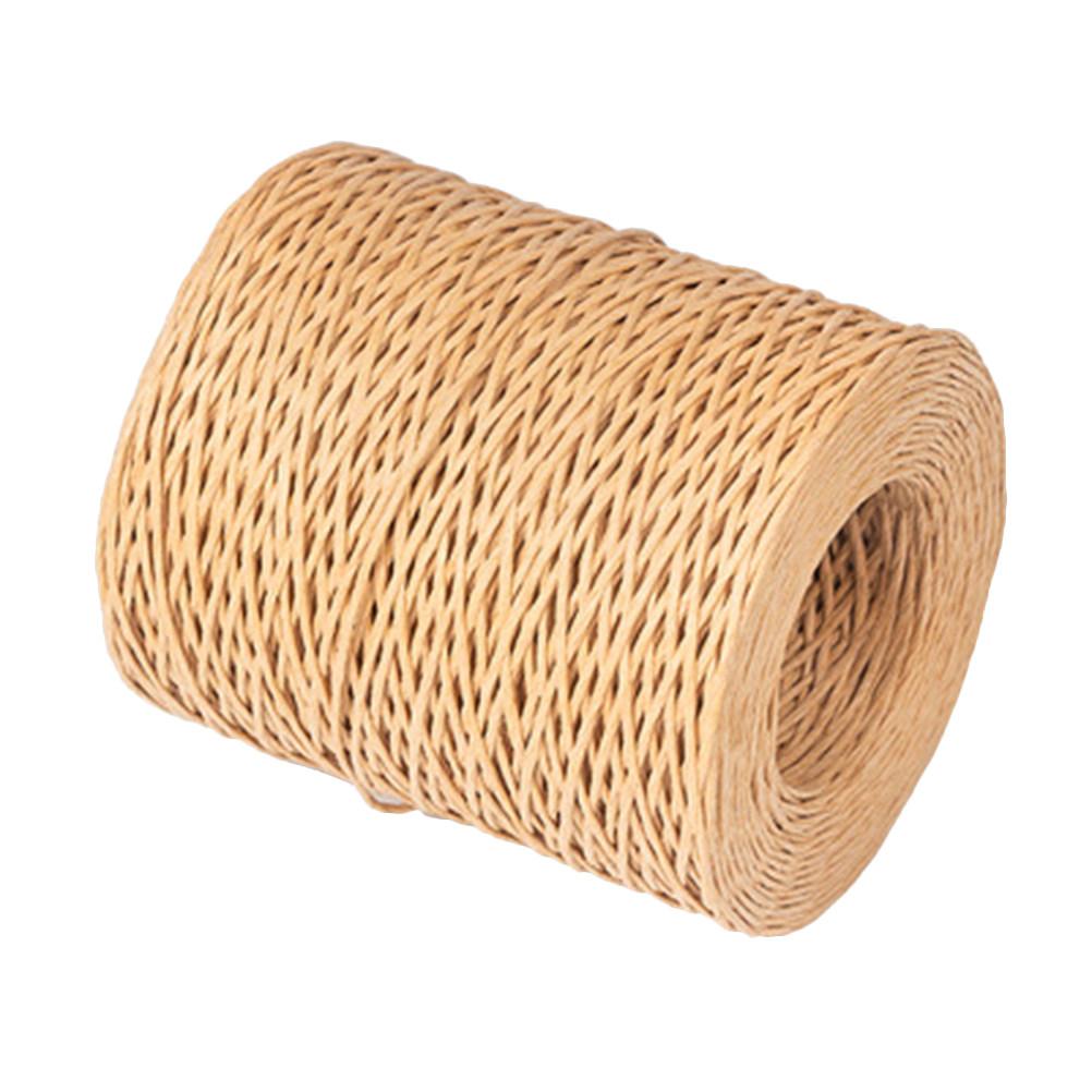 1 Roll 210M Brown Flower Binding Wire Sturdy Flexible Thin Wire for Artificial Flowers Floral Arrangements Gift Wrapping Ribbon