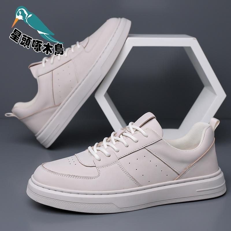 

Star-headed Woodpecker Spring and Summer New Men s Shoes Student Little White Shoes Sneakers Shoes 38