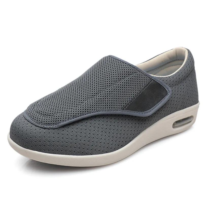 TWBEB Senile Orthopedics Wide Feet Swollen Women Shoes Thumb Eversion Adjusting Soft Comfortable Diabetic Shoe Men Walking Shoes