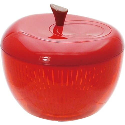 Keystone Plastic Apple Salad Spinner, Red, Size: Approx. 20.5 (H18 GHAPSSRD)