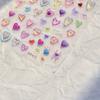 Cat's Eye 5D Gradient European Love Gem Wing Crystal Geometric Colorful Self Adhesive Nail Art Stickers Manicure Decals