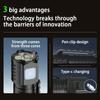 Powerful LED Flashlight Mini Lantern Super Bright Cap Clip Lamp Light USB Rechargeable Torch Waterproof Camping Fishing Outdoor