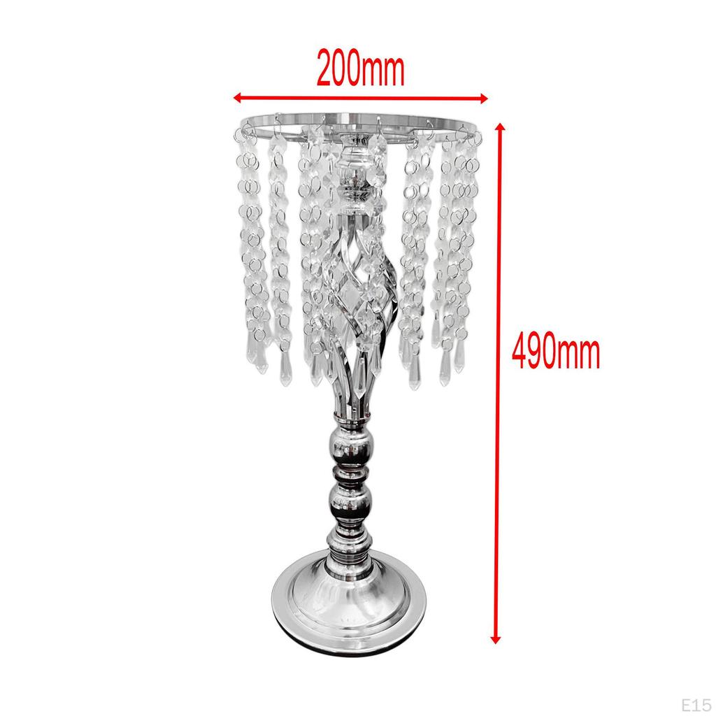 Stojan na střapce na svíčku Stolní ozdoba na květinové vázy Dekorace na svatební večeři