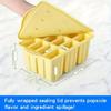1pc Silicone Ice Pop Maker Mold with Non-Stick Easy Pull Lever , Central Lever Release System , Heavy Duty Silicone Freezer Safe Ice Cream