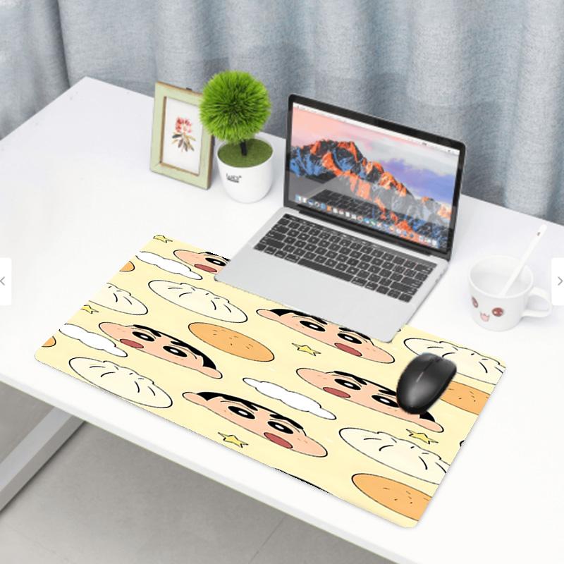 Crayon Shin Baskılı Mouse Pad, Kaymaz Masaüstü klavye Matı, PC Dizüstü Oyun Çalışma Günlük Kullanım için, Havalı Festival Sürpriz Hediye