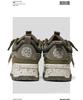 Men's 2025 Black Microfiber Skate Shoes - Versatile Thick Sole for Added Height, Soft and Stylish for Couples