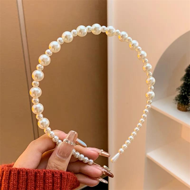 

Ретро Красная Широкая Повязка на Голову: Рождественский аксессуар для волос для женщин с высоким лбом - Модный и элегантный