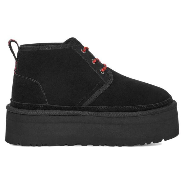 UGG Neumel Heritage Platform Chukka Black Women Sneakers 1130604-BLK