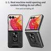Funda for Motorola Razr 50 Ultra Case Armor Slide Camera Ring Stand Protective Cover for  Motorola Moto Razr 50 Ultra Capa