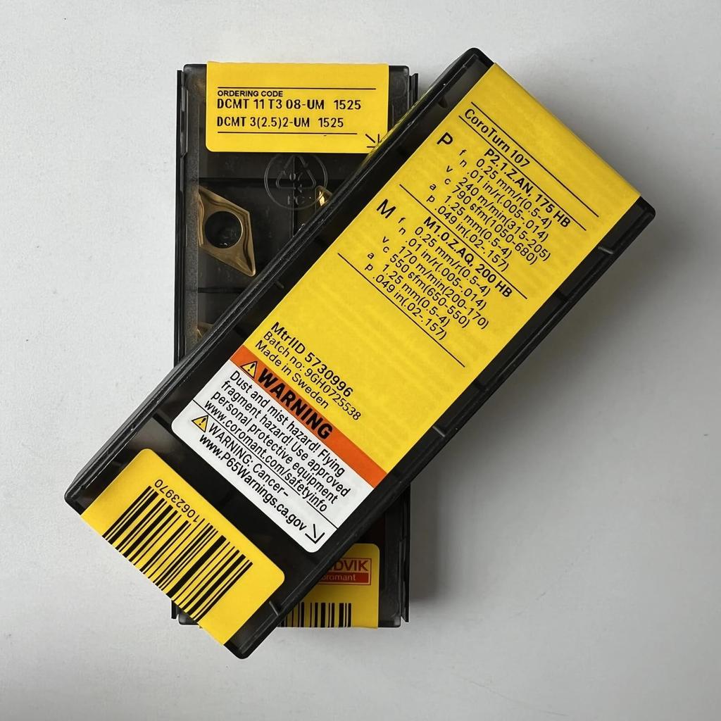 Original Sandvik / DCMT11T308-UM 1525 /CARBIDE CNC Blade Too 10 Pcs