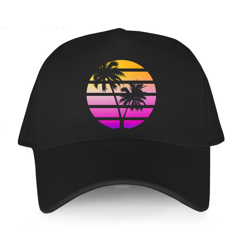 

Новое поступление моды унисекс много цветов бейсболки фиолетовый синтвейв стиль закат ретровейв женщины хип-хоп кепка подростки на открытом воздухе шляпа