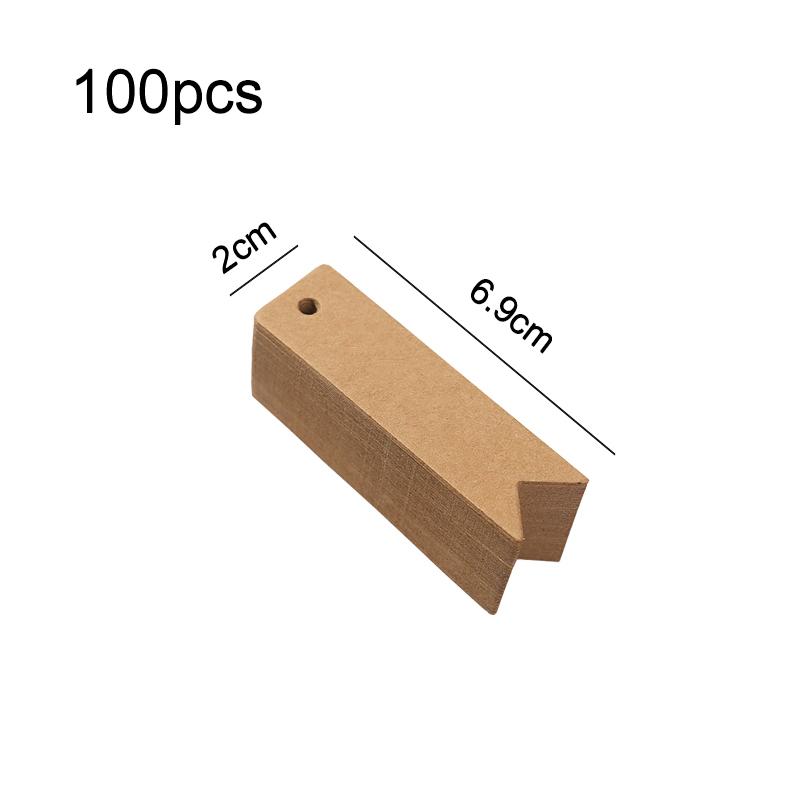 50/100 pcs Kraft Paper Tags Heart Kraft Paper Gift Tags for Gifts Arts and Crafts Wedding Thanksgiving Christmas Birthday Party