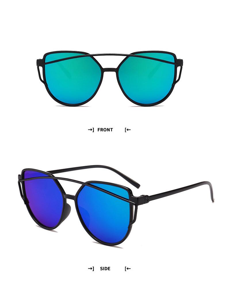 1PCs Retro Cat eye Sunglasses Women Vintage Retro Glasses  Trendy Colorful Sunglasses Classic Cateye Female Eyewear UV400