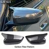 G20 Carbon fibre/Black Car Side Wing Rearview Mirror Cover Caps For BMW 3 Series G20 G21 G28 320d 330e 330i 340i 2019-2022 M4
