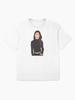 Selena Gomez Lineless Illustration Oversized T-Shirt
