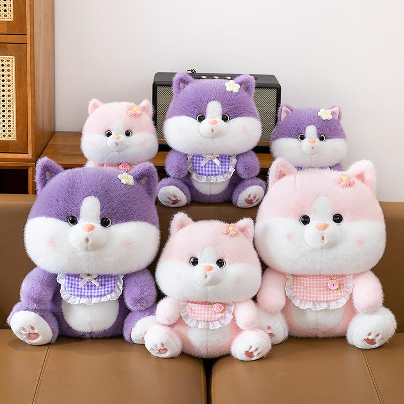 Cute Sweet Cat Doll Plush Toy Kitten Doll Comforting Doll Girl Pillow Birthday Gift