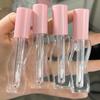 2.5Ml/3Ml Wave Lip Gloss Tube Transparent Thick Rod Large Brush Head Empty Bottle Lips Glaze Container Makeup Packaging Material
