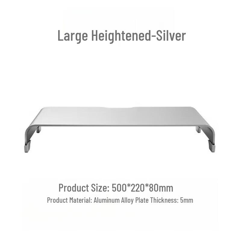 LUMEI Hliníkový stojan na monitor a notebook