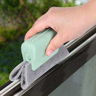Yousheng Window Track Cleaner Brush Compact Design Gap Cleaning Brush Hand-held Groove Cleaning Tools Window Cleaner