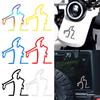 Creative Action Pose Design Vinyl Stickers Waterproof Pvc Cars Motorcycles Decorations Reflective Strong Adhesive Decals