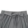 Knotting Half Skirt: 2025 New Pleated Solid Color Women's Belted European & American Style