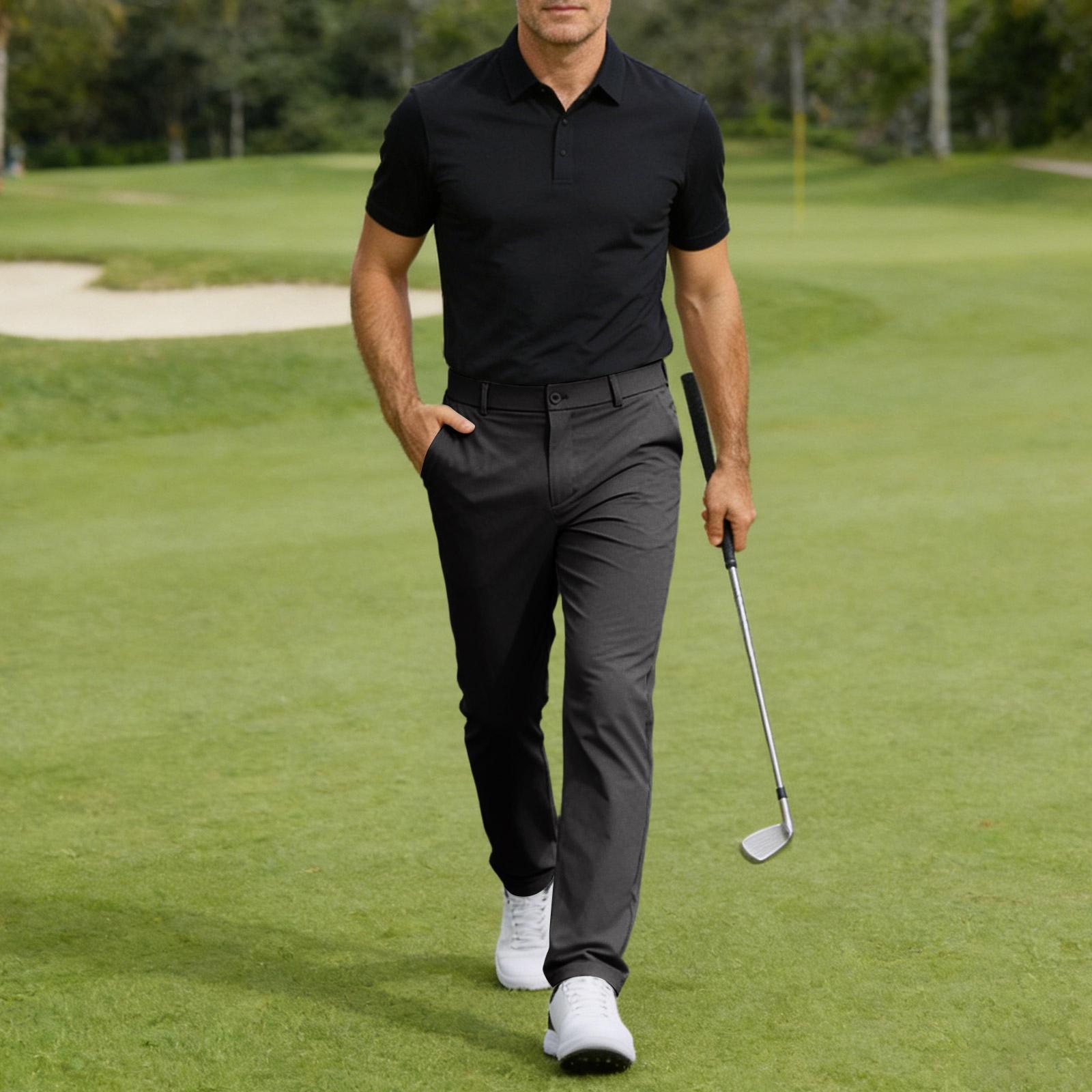 Men s Outdoor Golf Pants, Outdoor Hiking Pants, Breathable Men s Casual Pants, Sports Pants S