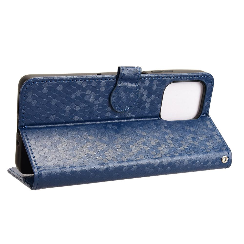 For Motorola Moto G75 5G Wallet Case Dot Pattern Imprint PU Leather Phone Cover