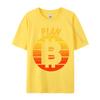 Plan Bitcoin Tshirt Pure Cotton Man Tops Shirts Camisa Normal TeeShirts 2024 Hot Sale Printed On Design