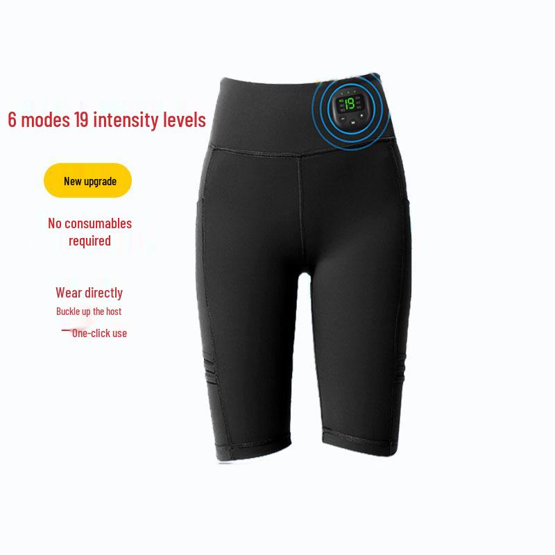 

Умные фитнес-леггинсы EMS для йоги: Микротоковый импульсный лифтинг ягодиц, пятиточечный дизайн M