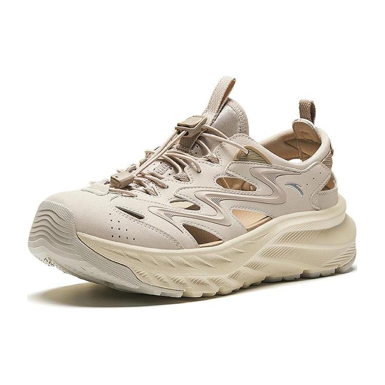 Anta Breathable And Lightweight River Trekking Shoes Women's White Gray 922428502-4