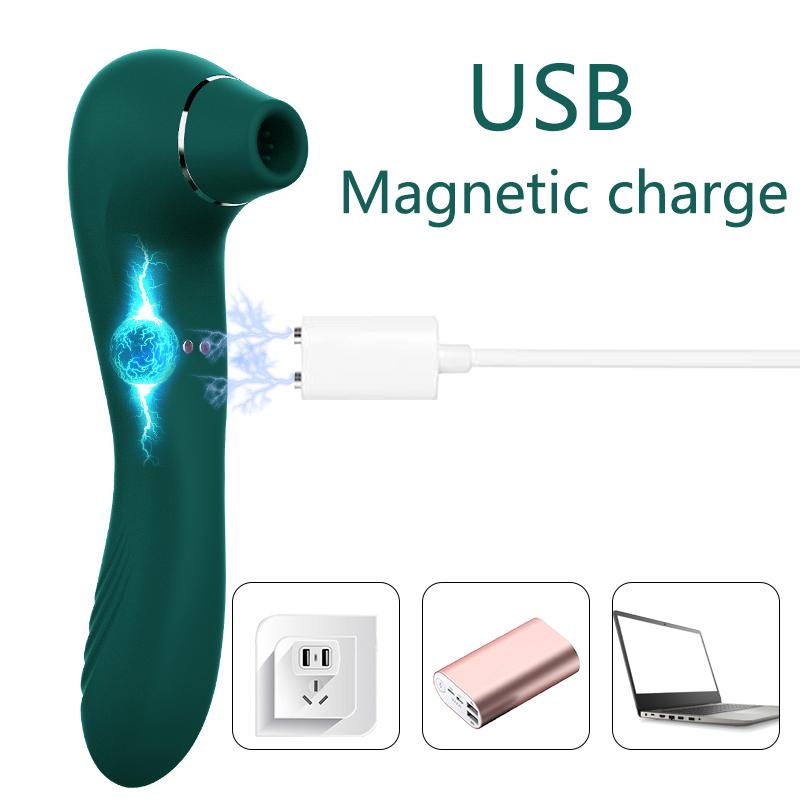 Oralsex Klitoris-Stimulator G-Punkt-Massage Schub Masturbation Klitoris saugen Weiblicher Orgasmus-Vibrator Sexspielzeug für Erwachsene Vaginalmassage