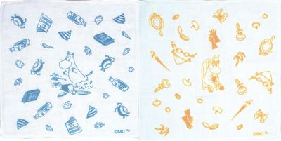 World Create Moomin Fluffy Moomin Set of 51357 Dishcloths, & Snorkmaiden, 2,