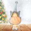 Illuminated Fabric Angel Statue Festival Tabletop Ornament Perfect For Christmas Weddings And Special Celebration