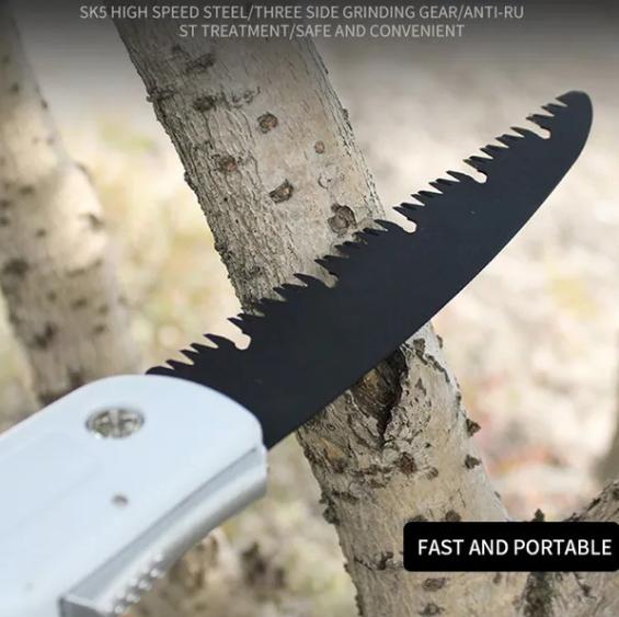 1PCS Classical Fashion Useful  Foldable Wood Logging Saw Portable Folding Household Hand Saw Dry Wood Pruning Saw Cutting Tool