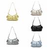 Multiple Pockets Bow Crossbody Bag Y2K Women Handbag Portable PU Leather Underarm Bag  Outdoor