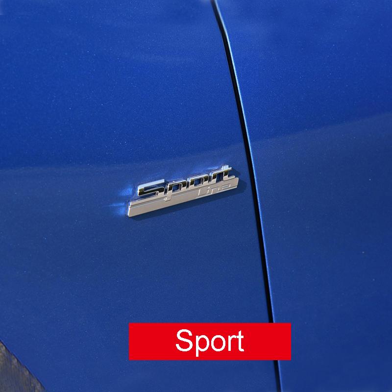 Neue Luxus Linie Sport Linie Fender Emblem für BMW 730 740 750 750Li Seite Logo Auto Styling Umrüstung Upgrade Aufkleber chrom