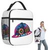 Isha Hat Insulated Lunch Bag for Women Children Portable Food Boxes Thermal Lunch Box Tote