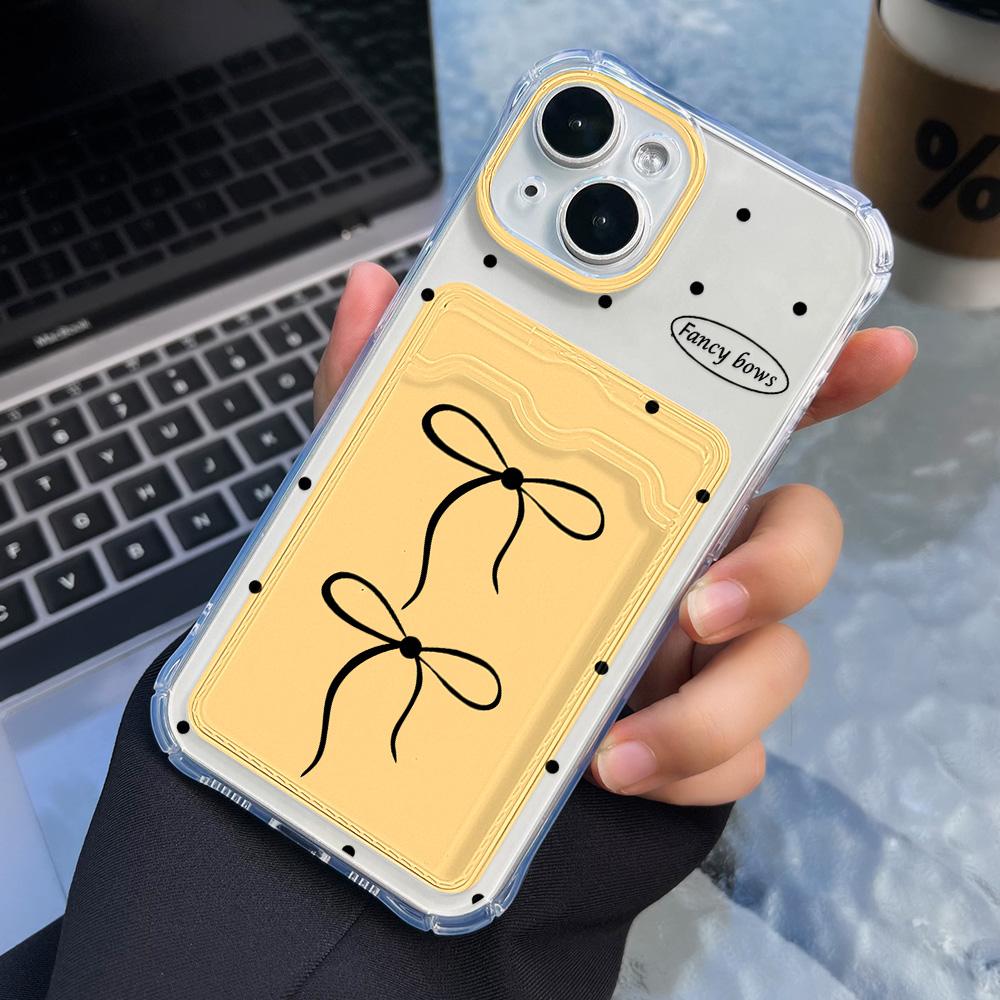 Karten-Handyhülle für iPhone 17 16 15 Pro Max 17 16 15 Pro für Samsung S25 S24 S23 S22 Ultra S21 S20 FE A05s A25 A35 A55 für Xiaomi Redmi Note 12 Hülle